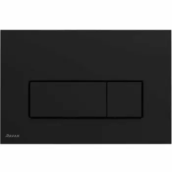 Кнопка смыва Ravak Uni черный матовый