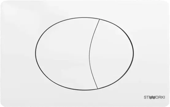 Кнопка смыва STWORKI 230824 белая