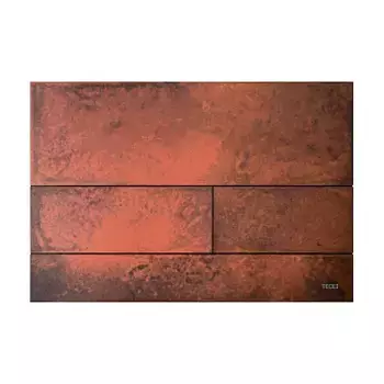 Кнопка смыва Tece Square II ржавая сталь