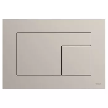Кнопка смыва TECE Velvet 9240733 серовато-бежевая