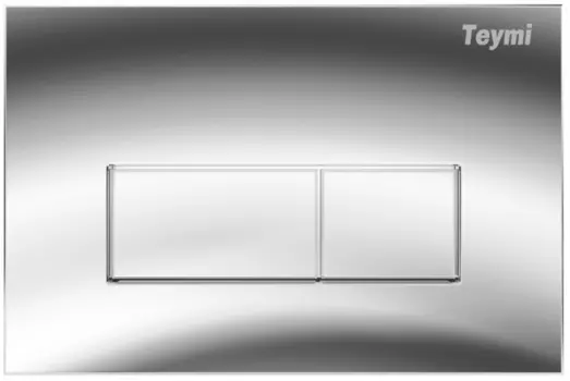 Кнопка смыва Teymi Helmi T70202CH хром глянец