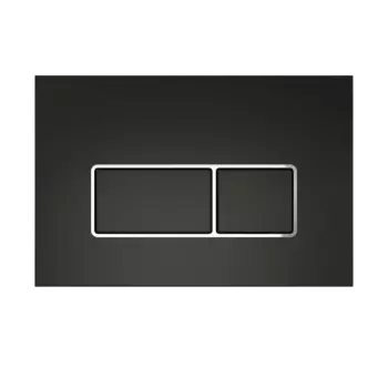 Кнопка смыва Teymi Helmi T70205 черный матовый, хром