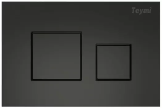 Кнопка смыва Teymi Kati T70702BM черный матовый