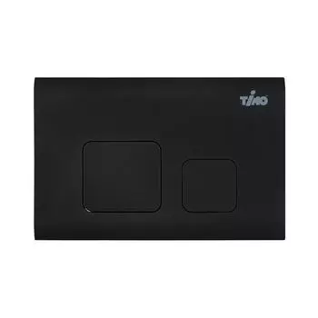 Кнопка смыва TIMO SOLI черный матовый (FP-002MB)