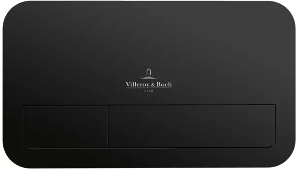 Кнопка смыва Villeroy&Boch ViConnect матовый черный 922490AN