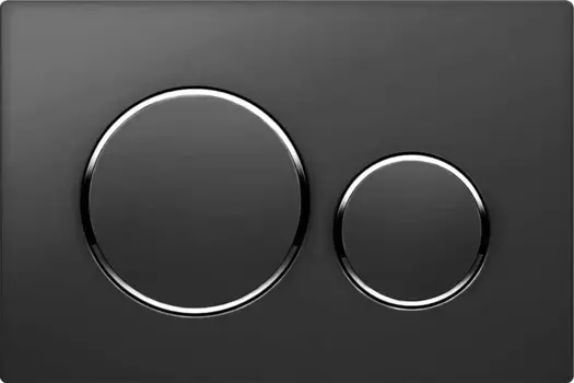 Кнопка смыва Vincea VFP-005MB матовая черная