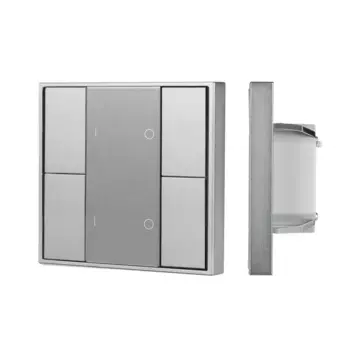 Кнопочная панель Arlight DALI-201-23-2G-DIM-DT6-IN Silver (BUS, Frame) 048183