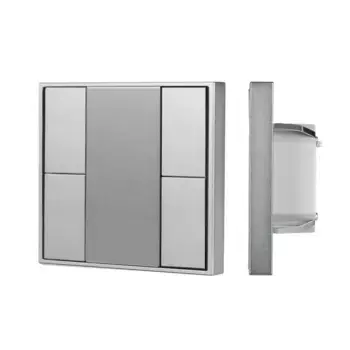 Кнопочная панель Arlight DALI-201-23-4K-D2-IN Silver (BUS, Frame) 048223