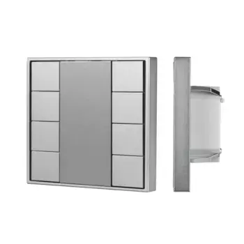 Кнопочная панель Arlight DALI-201-23-8K-D2-IN Silver (BUS, Frame) 048224
