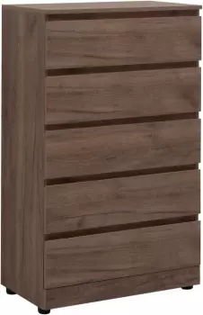 Комод Сканди 700х400х1137 5 ящ. цв. дуб крафт (302552)