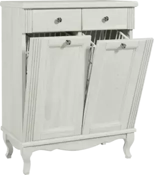 Комод в ванную комнату ValenHouse Лиора 65 слоновая кость ручки хром