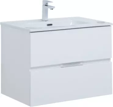 Компл.2 - Тумба Алвита new 70 цв.белый матовый (303909)