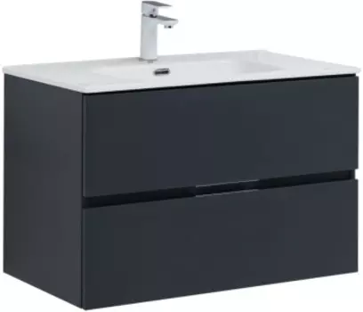 Компл.2 - Тумба Алвита new 80 цв.антрацит (277515)