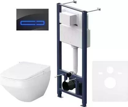 Комплект AM.PM Inspire V2.0 IS450A38.50A1700 с сиденьем микролифт, сенсорная кнопка
