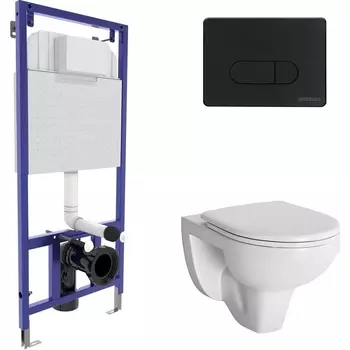 Комплект Berges Wasserhaus Novum 042418 кнопка черная