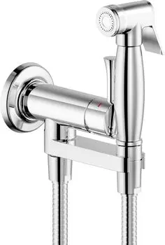 Гигиенический душ Nobili AV00610CR со смесителем, С ВНУТРЕННЕЙ ЧАСТЬЮ