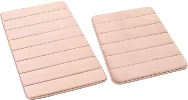 Комплект ковриков для ванной комнаты РМС 50х80 бежевый