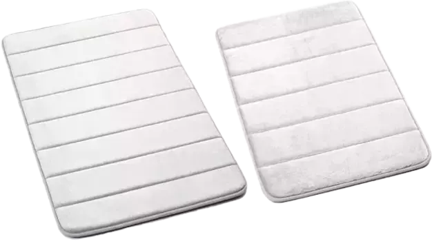 Комплект ковриков для ванной комнаты РМС 50х80 серый