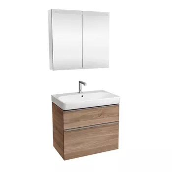 Комплект мебели 75 см Geberit Smyle 529.353.JR.7, пекан