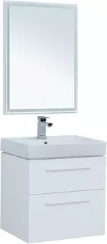 Комплект мебели Aquanet Nova 60 белый глянец