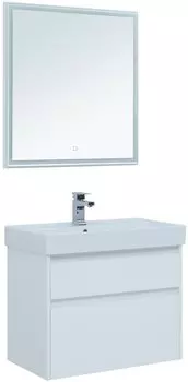 Комплект мебели Aquanet Nova Lite 75 2 ящика белый