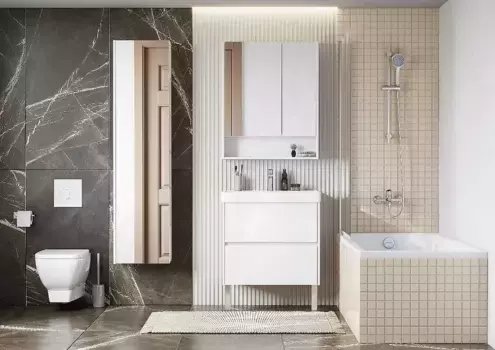 Комплект мебели Aquaton Сканди 70 белый