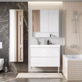 Комплект мебели Aquaton Сканди 90 белый