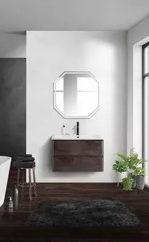 Комплект мебели BelBagno Albano 80 темное дерево