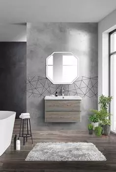 Комплект мебели BelBagno Albano 90 светлое дерево