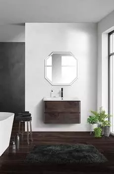 Комплект мебели BelBagno Albano 90 темное дерево