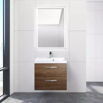 Комплект мебели BelBagno Aurora 60 темное дерево