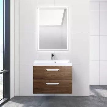 Комплект мебели BelBagno Aurora 70 темное дерево