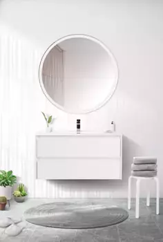 Комплект мебели BelBagno Kraft 100 белый матовый