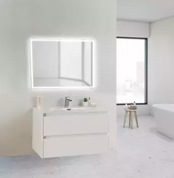 Комплект мебели Belbagno Kraft 39 80 белый матовый