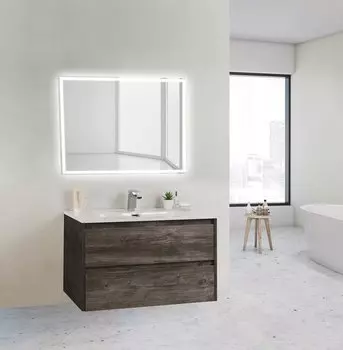 Комплект мебели BelBagno Kraft 39 80 темное дерево