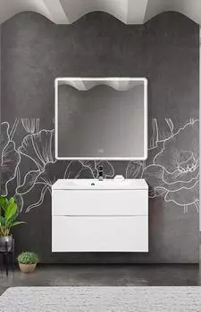 Комплект мебели BelBagno Marino 80 белый