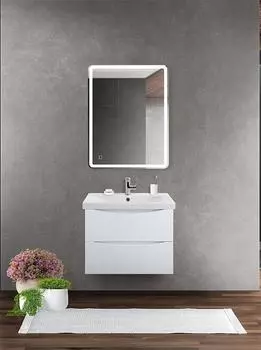 Комплект мебели BelBagno Marino-Cer 60 белый матовый