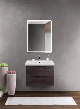 Комплект мебели BelBagno Marino-Cer 70 темное дерево