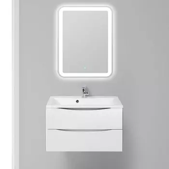 Комплект мебели BelBagno Marino-Cer 80 белый матовый