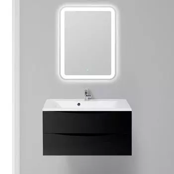 Комплект мебели Belbagno Marino-Cer 90 черный