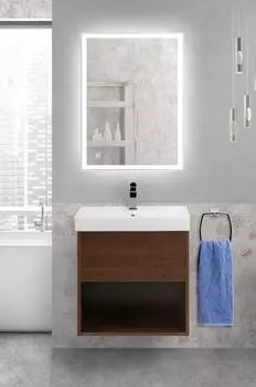 Комплект мебели BelBagno Neon 60 темное дерево