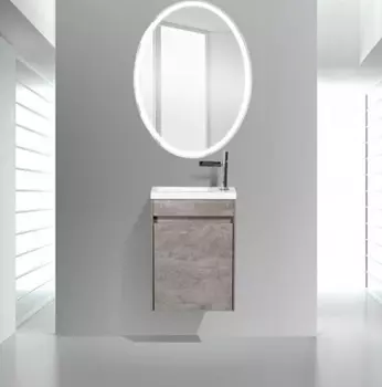 Комплект мебели BelBagno Pietra mini 46 R серый
