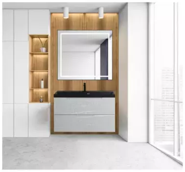 Комплект мебели BelBagno Vittoria 100 серый