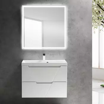 Комплект мебели BelBagno Vittoria 70 белый матовый