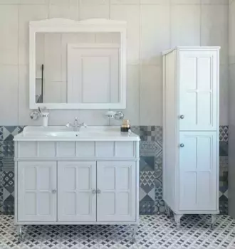 Комплект мебели Caprigo Borgo 100 белый матовый