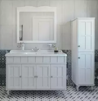 Комплект мебели Caprigo Borgo 80 белый матовый