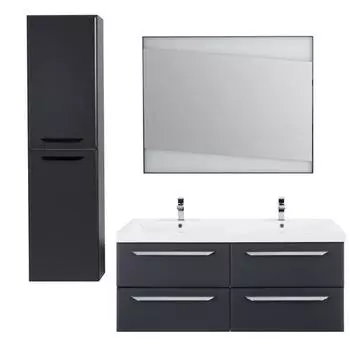 Комплект мебели Cezares Eco 120х50 черный