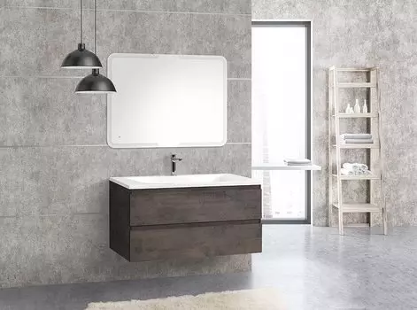 Комплект мебели Cezares Molveno 100х50 темное дерево