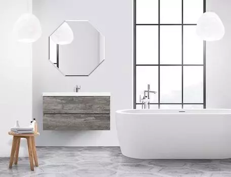 Комплект мебели Cezares Molveno 46 100 серый, Legno Grigio
