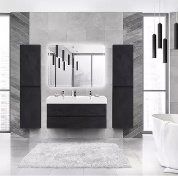 Комплект мебели Cezares Molveno 46 120х50 черный